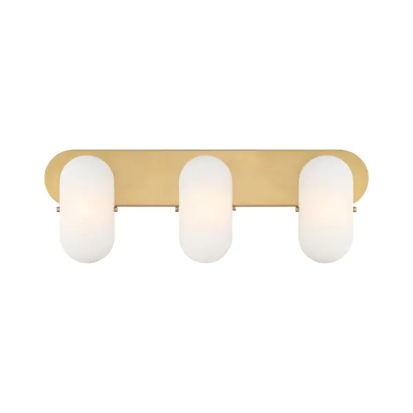 Heathcote 24" 3-Light Vanity in Legacy Brass - Image 5