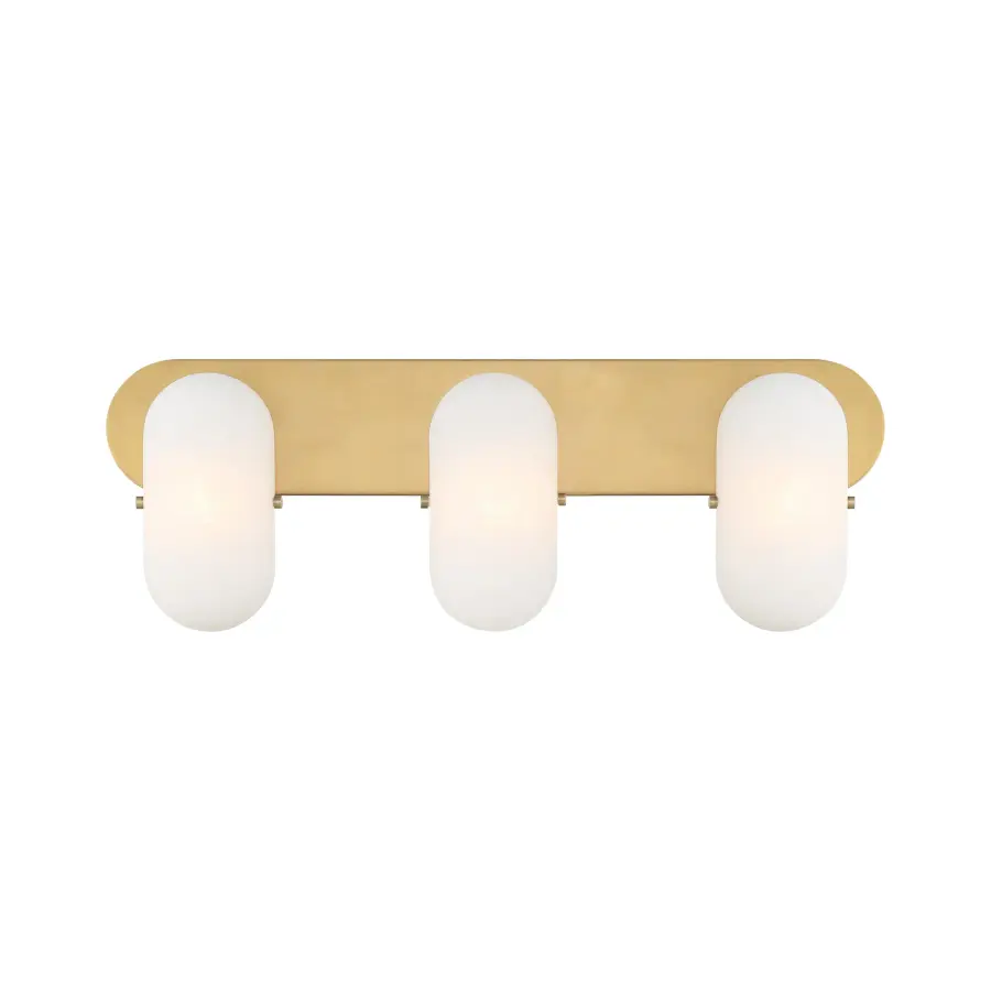 Heathcote 24" 3-Light Vanity in Legacy Brass - Image 5