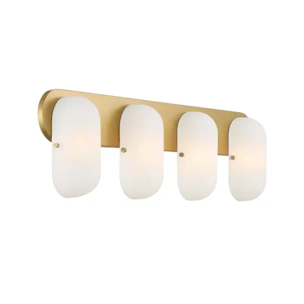 Heathcote 32" 4-Light Vanity in Legacy Brass - Image 2