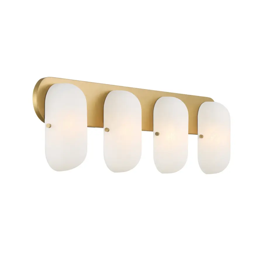 Heathcote 32" 4-Light Vanity in Legacy Brass - Image 2