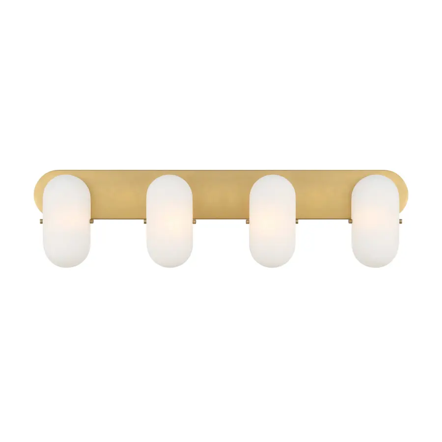 Heathcote 32" 4-Light Vanity in Legacy Brass - Image 4
