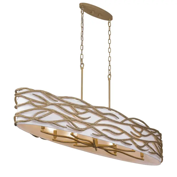 Branch Reality 10-Light Island Chandelier - Image 4