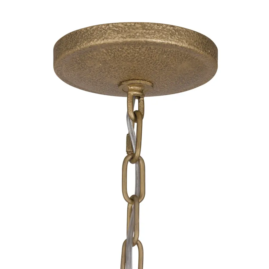 Branch Reality 6-Light Pendant in Ashen Gold - Image 2
