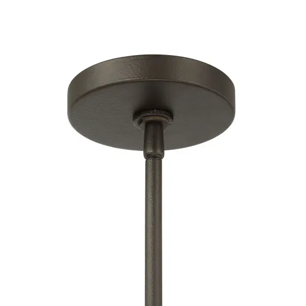 Althia 43.75" 6-Light Chandelier in Textured Dark Bronze - Image 6