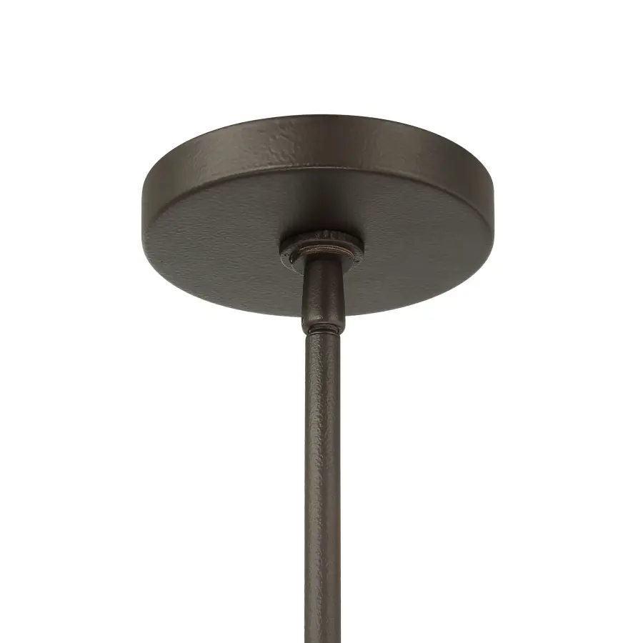 Althia 43.75" 6-Light Chandelier in Textured Dark Bronze - Image 6