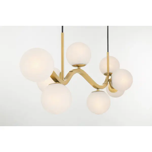 Curven 54" 8-Light Island Chandelier - Image 5