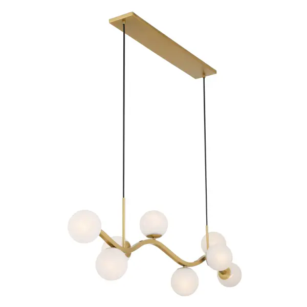 Curven 54" 8-Light Island Chandelier - Image 6