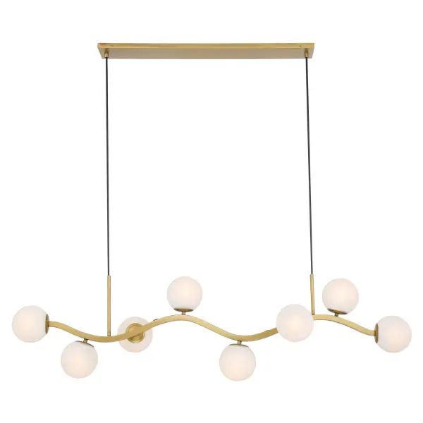 Curven 54" 8-Light Island Chandelier - Image 8