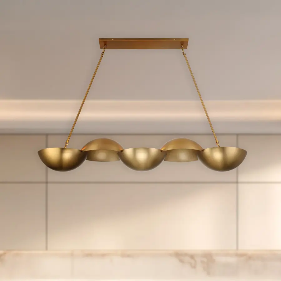 Ivy Lane 50" 6-Light Island Chandelier - Image 4
