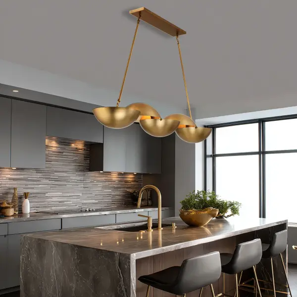 Ivy Lane 50" 6-Light Island Chandelier - Image 6