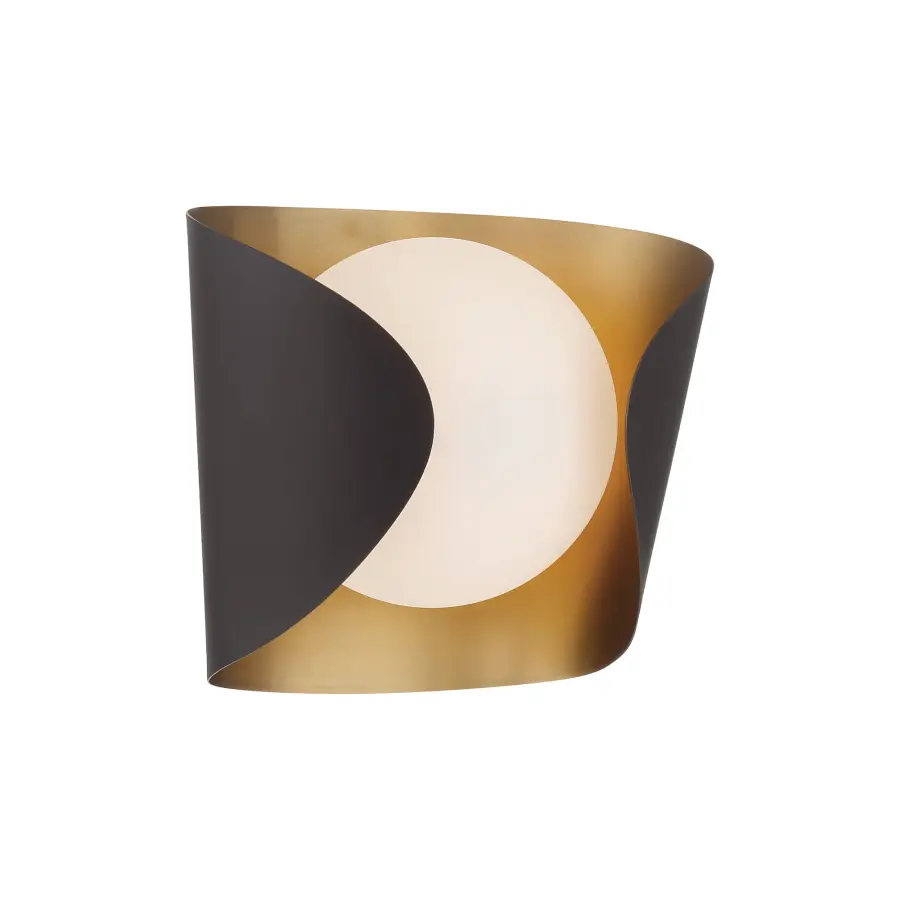 Compact Modern Vanity Light with Dual-Tone Metallic Finish - Image 4