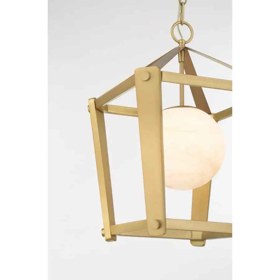 Shimmer 13" 1-Light Pendant in Legacy Brass - Image 5