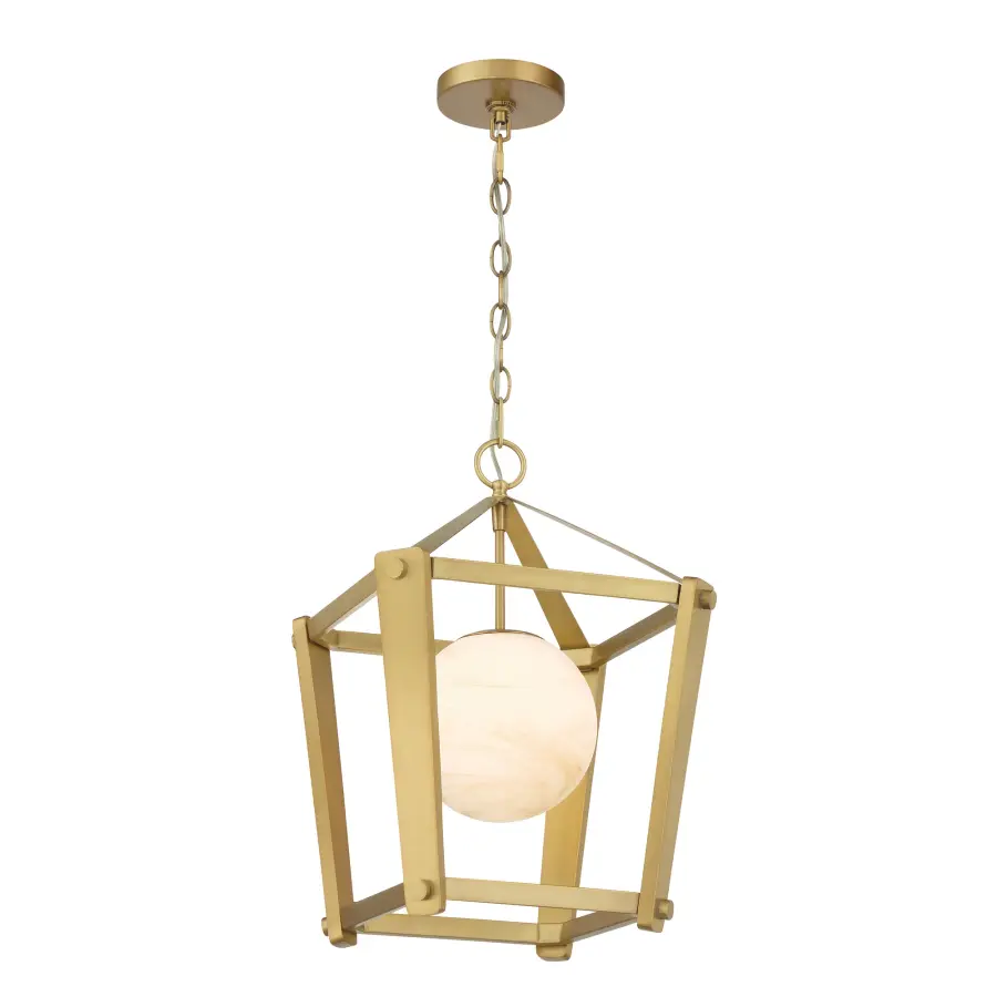 Shimmer 13" 1-Light Pendant in Legacy Brass - Image 8