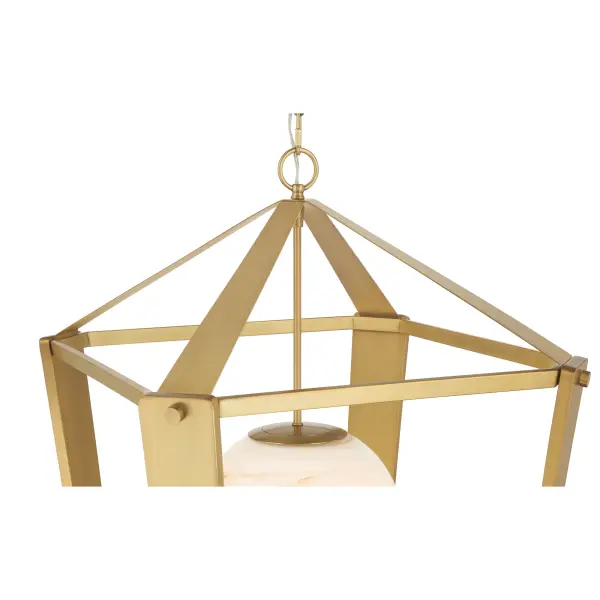 Shimmer 20.5" 1-Light Pendant in Legacy Brass - Image 5