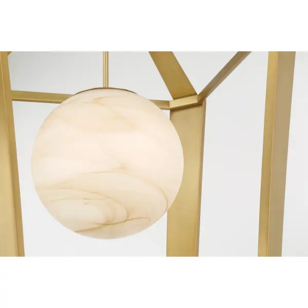 Shimmer 20.5" 1-Light Pendant in Legacy Brass - Image 6