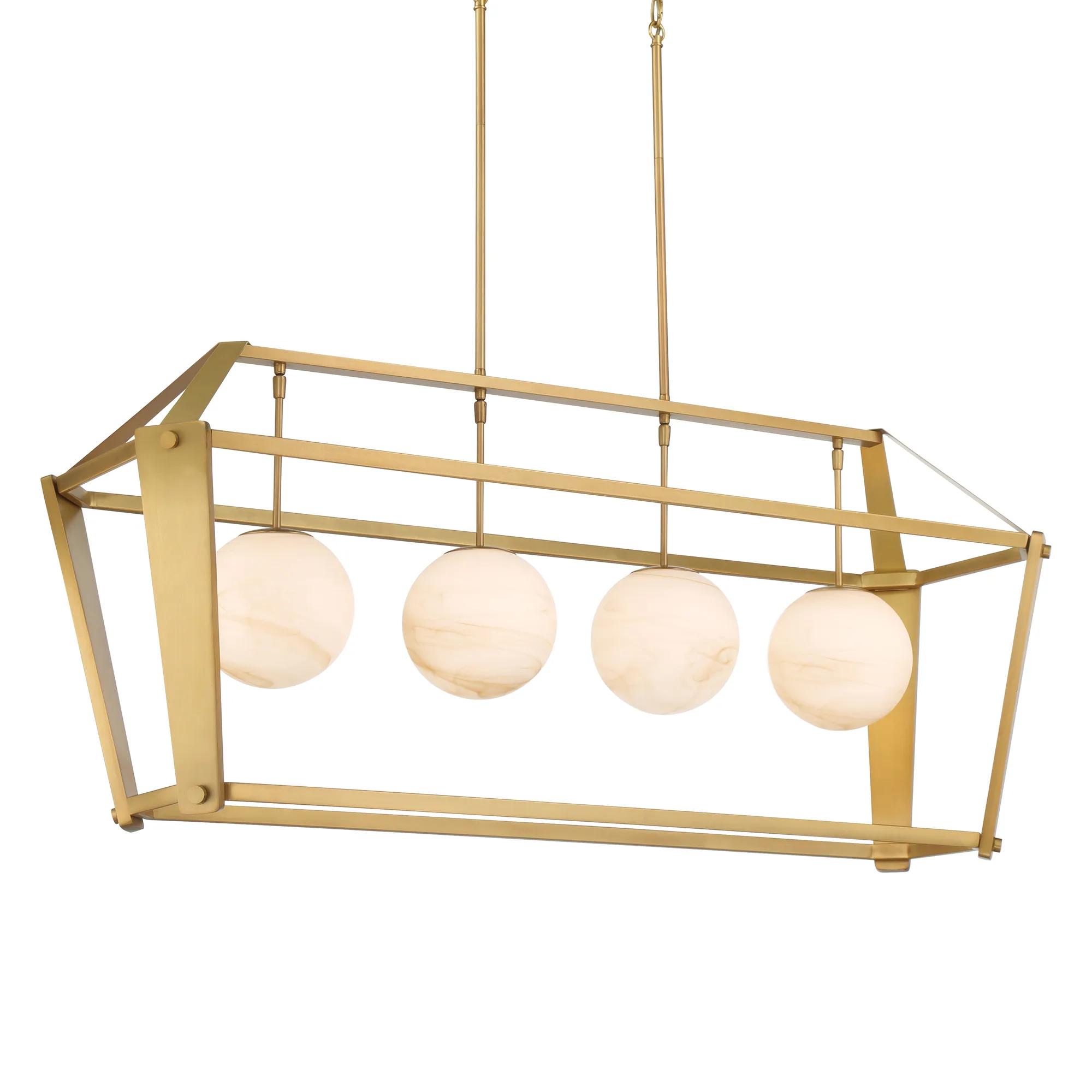 Shimmer 48" 4-Light Island Chandelier