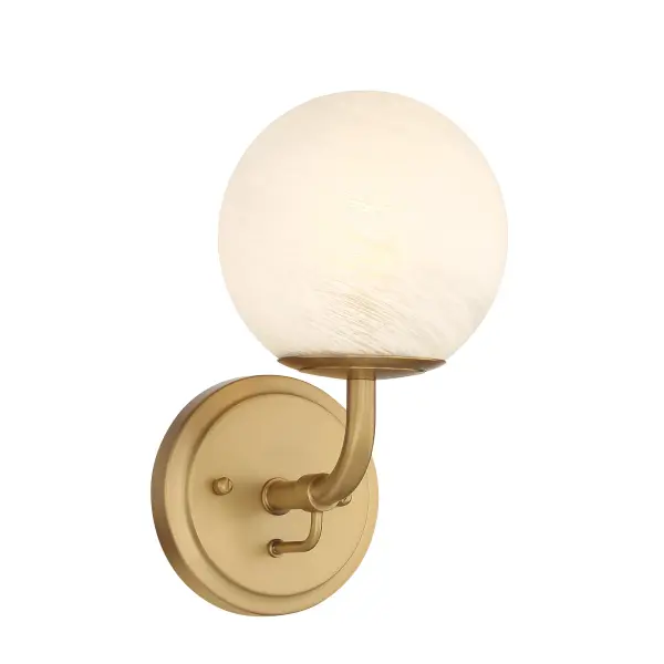 Whitehall 6" 1-Light Vanity in Legacy Brass - Image 4