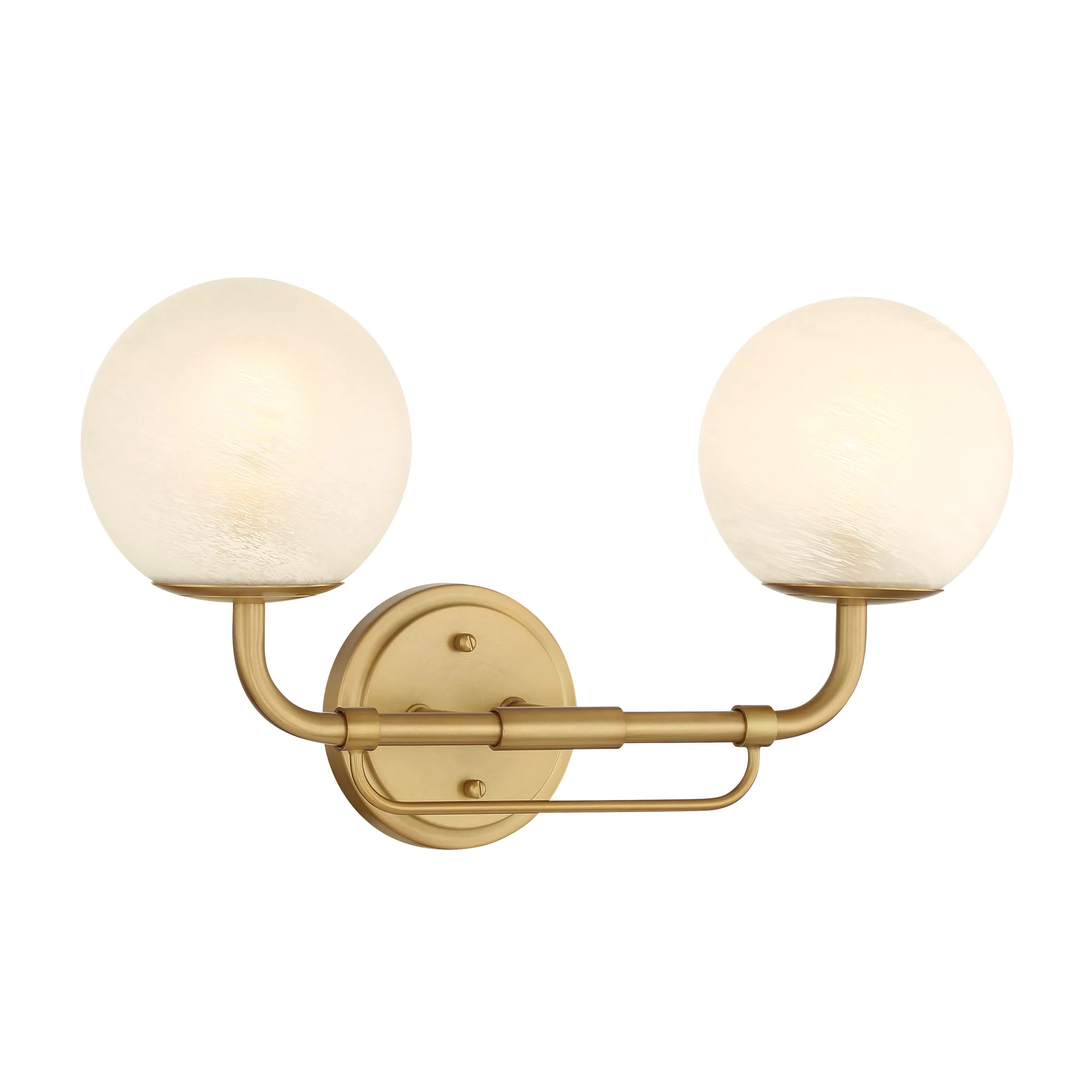 Whitehall 18" 2-Light Vanity in Legacy Brass