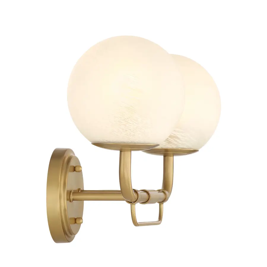 Whitehall 18" 2-Light Vanity in Legacy Brass - Image 2