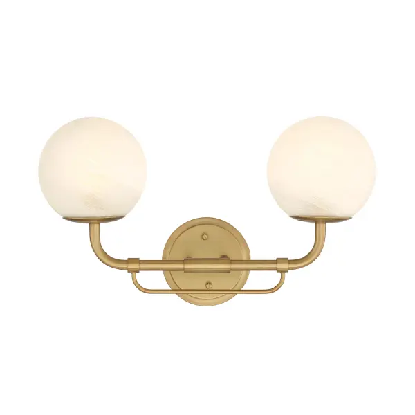 Whitehall 18" 2-Light Vanity in Legacy Brass - Image 4