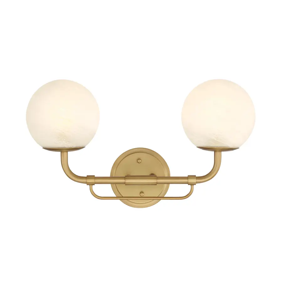 Whitehall 18" 2-Light Vanity in Legacy Brass - Image 4