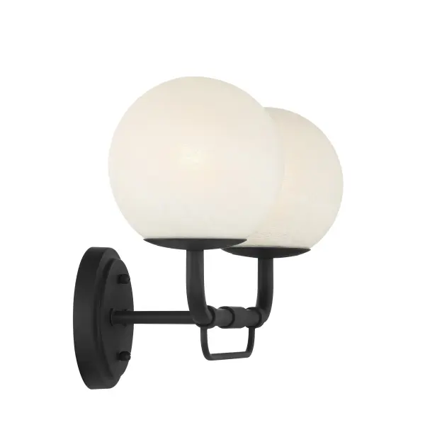 Whitehall 18" 2-Light Vanity in Dark Matte Black - Image 3