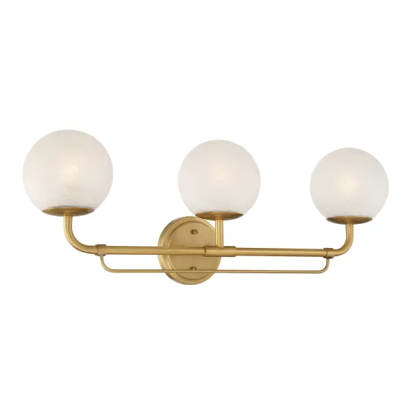 Whitehall 28" 3-Light Vanity in Legacy Brass - Image 1