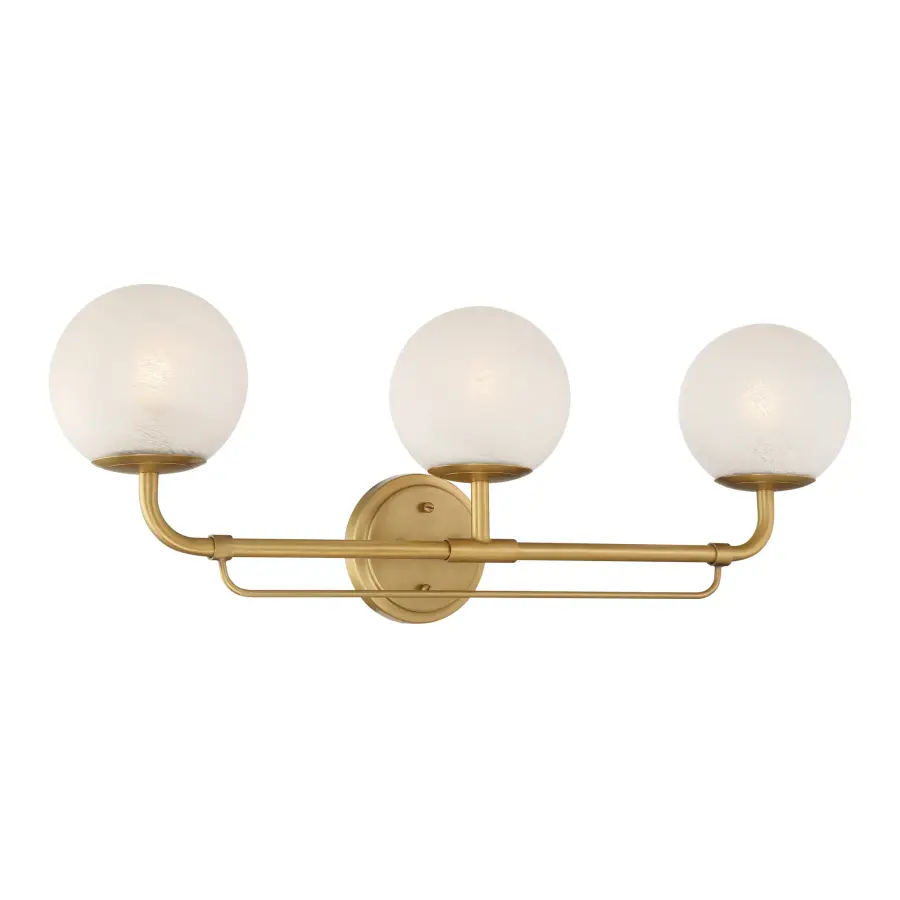 Whitehall 28" 3-Light Vanity in Legacy Brass - Image 1