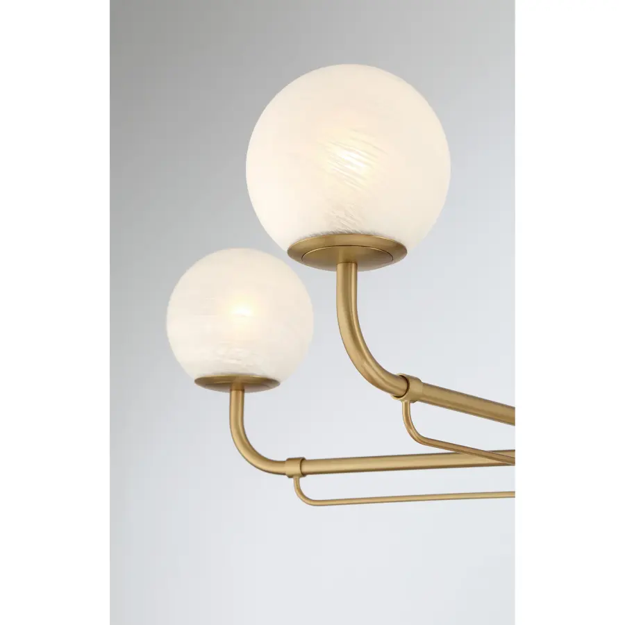 Whitehall 38" 5-Light Chandelier in Legacy Brass - Image 3