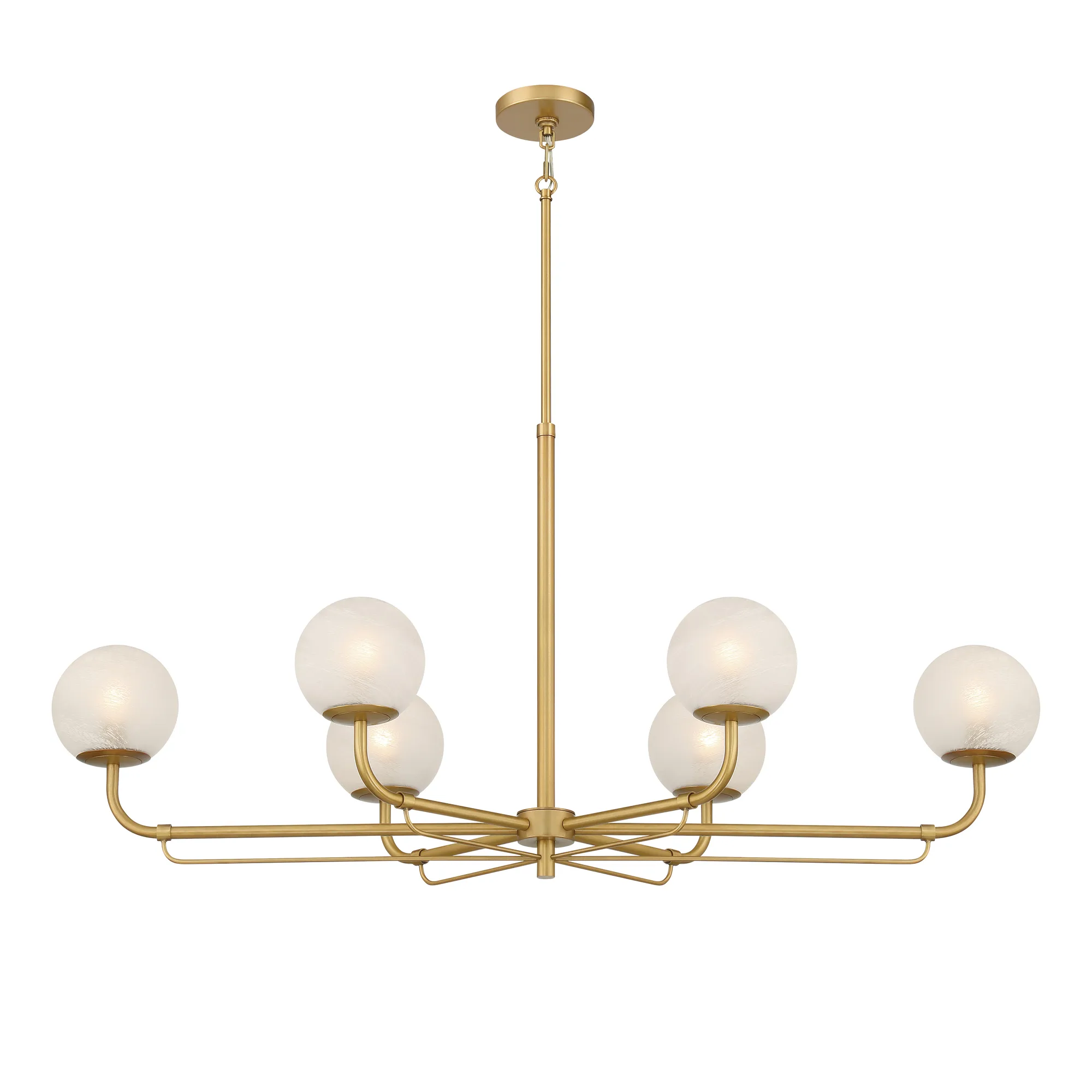 Whitehall 46" 6-Light Island Chandelier