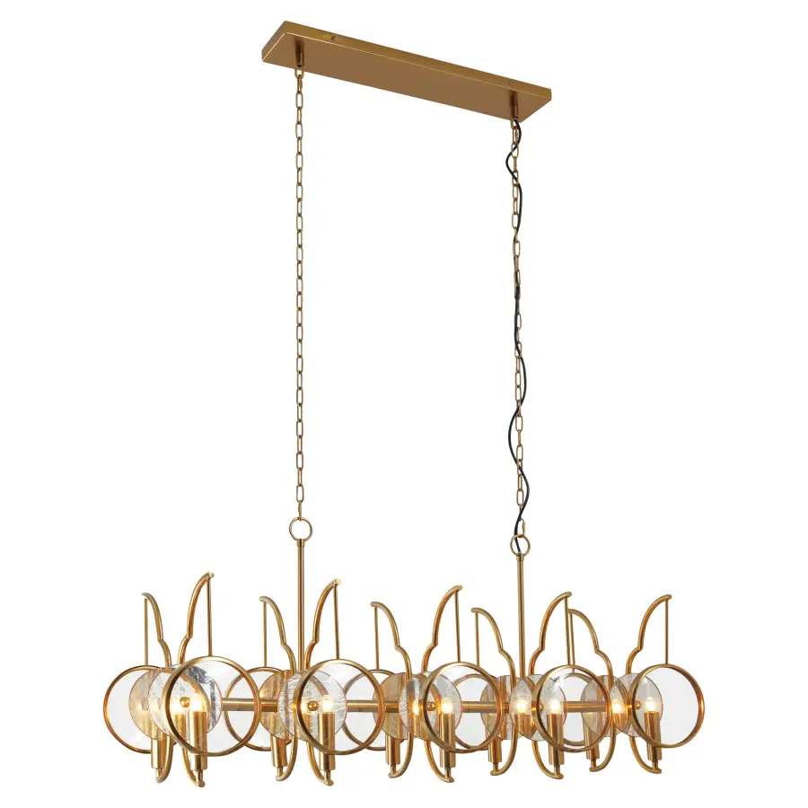 Into Focus 10-Light Island Chandelier - Image 1