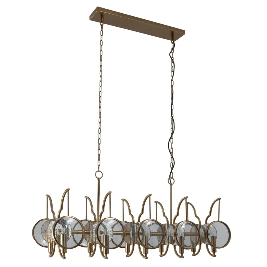 Into Focus 10-Light Island Chandelier - Image 4