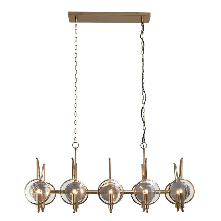 Into Focus 10-Light Island Chandelier - Image 5