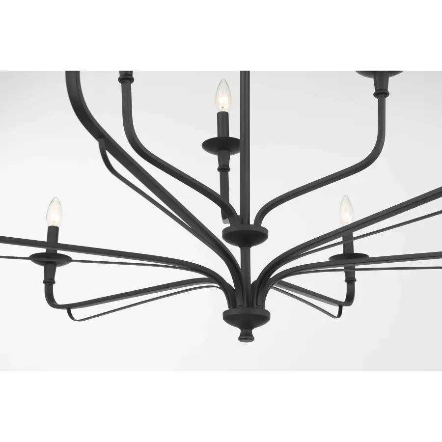 Grand Linear Chandelier Perfect for Large Dining Spaces - Image 2