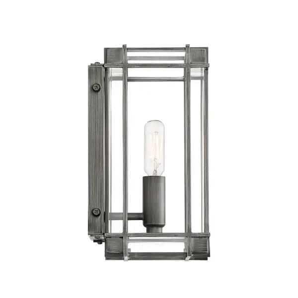 Compact Transitional Bath Sconce with Clean Lines - Image 2