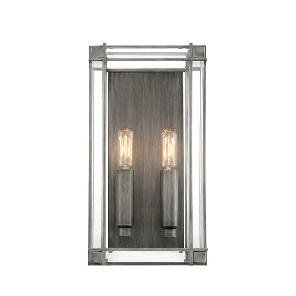 Compact Transitional Bath Light with Clean Lines and Warm Nickel Finish - Image 4