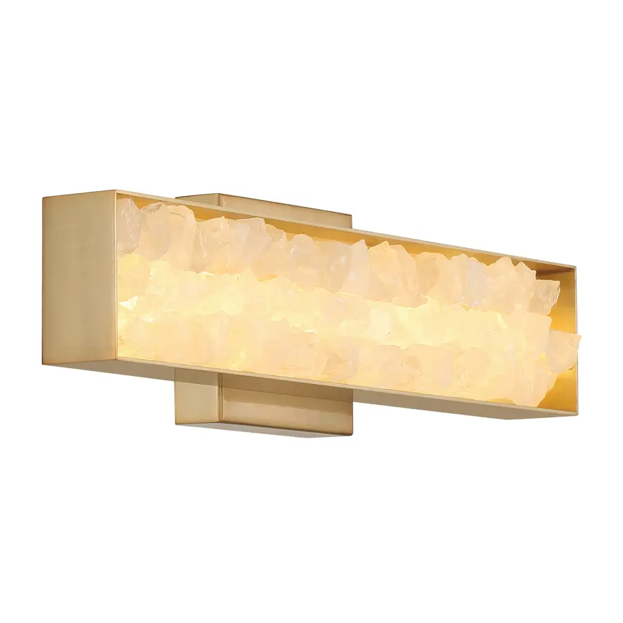 Divinely LED Wall Sconce in Celeste Brass - Image 2