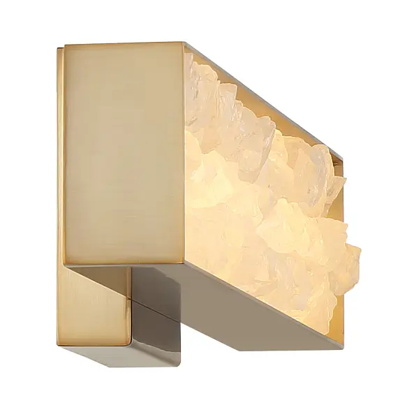 Divinely LED Wall Sconce in Celeste Brass - Image 3