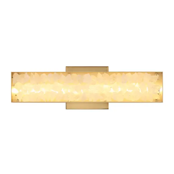 Divinely LED Wall Sconce in Celeste Brass - Image 4