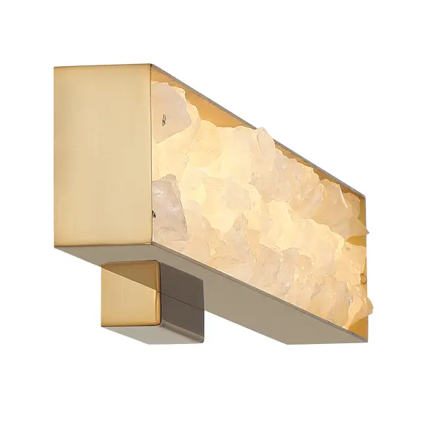 Divinely LED Wall Sconce in Celeste Brass - Image 3