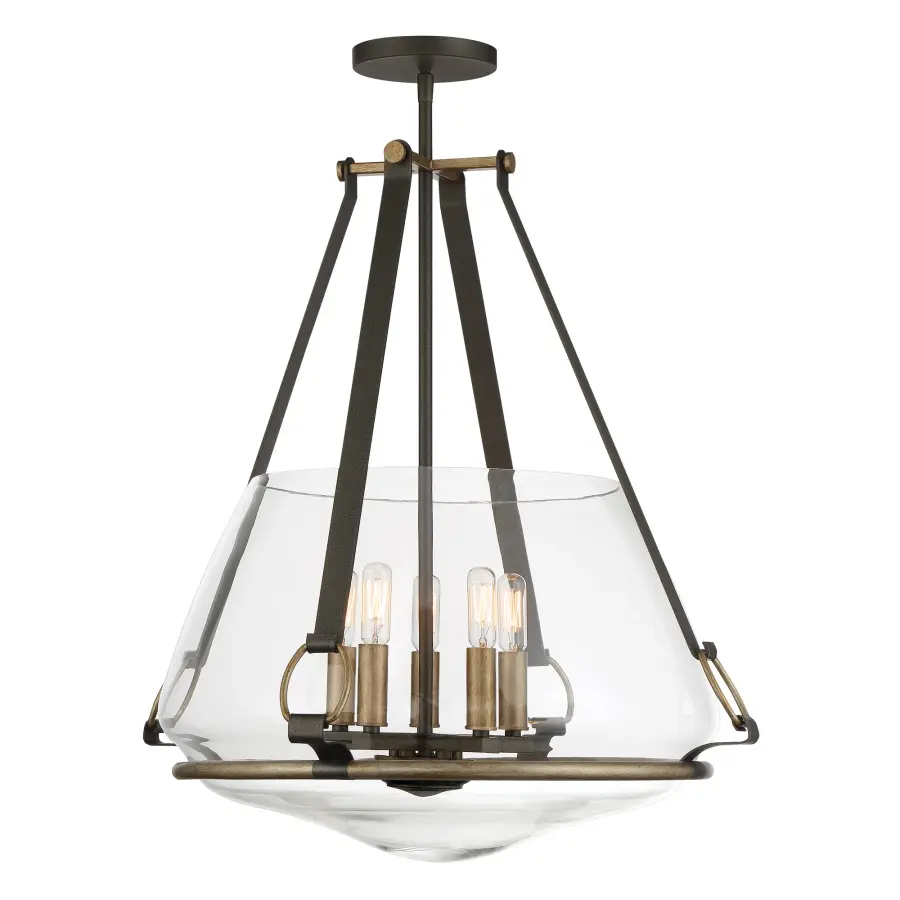 Eden Valley 5-Light Pendant / Semi-Flush Mount - Image 1