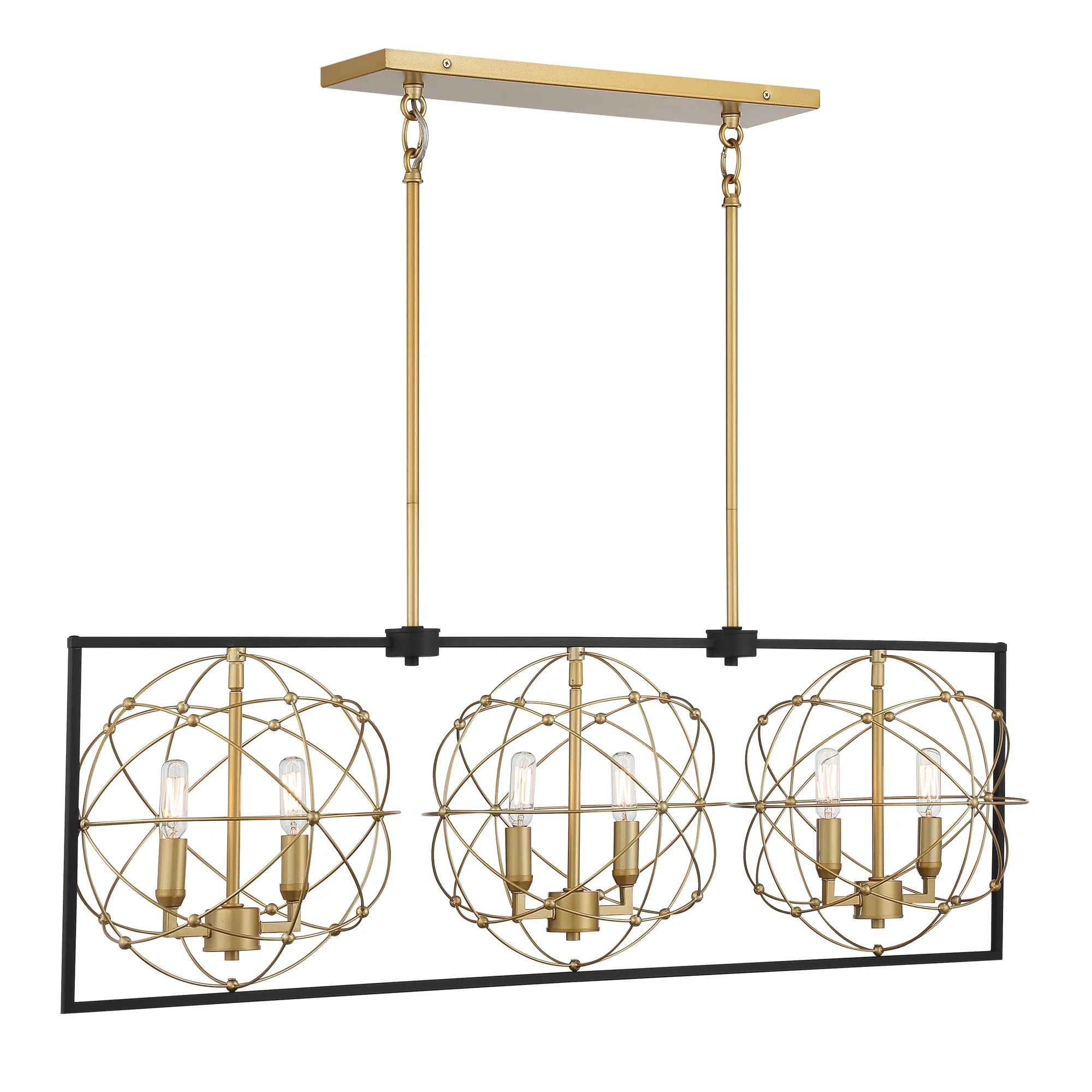 Titan's Trace 6-Light Island Chandelier