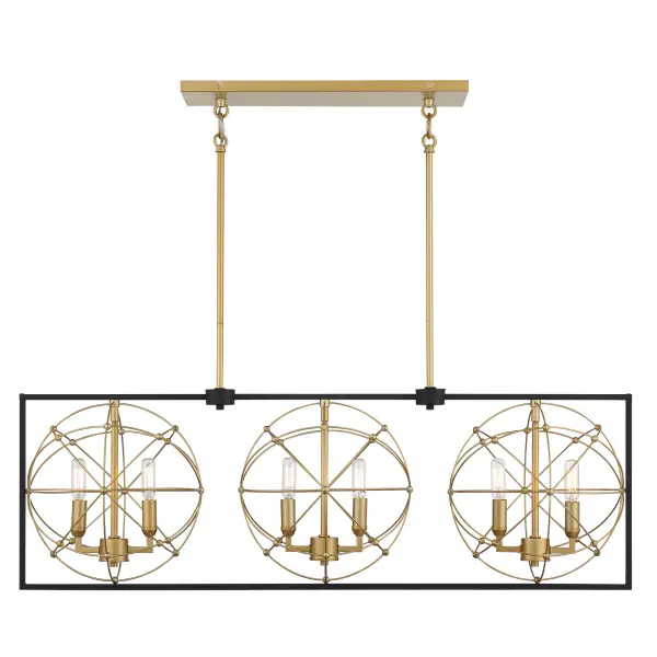 Titan's Trace 6-Light Island Chandelier - Image 5