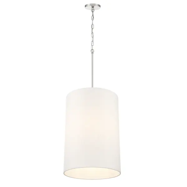 Palmetto 4-Light Pendant in Polished Nickel - Image 4