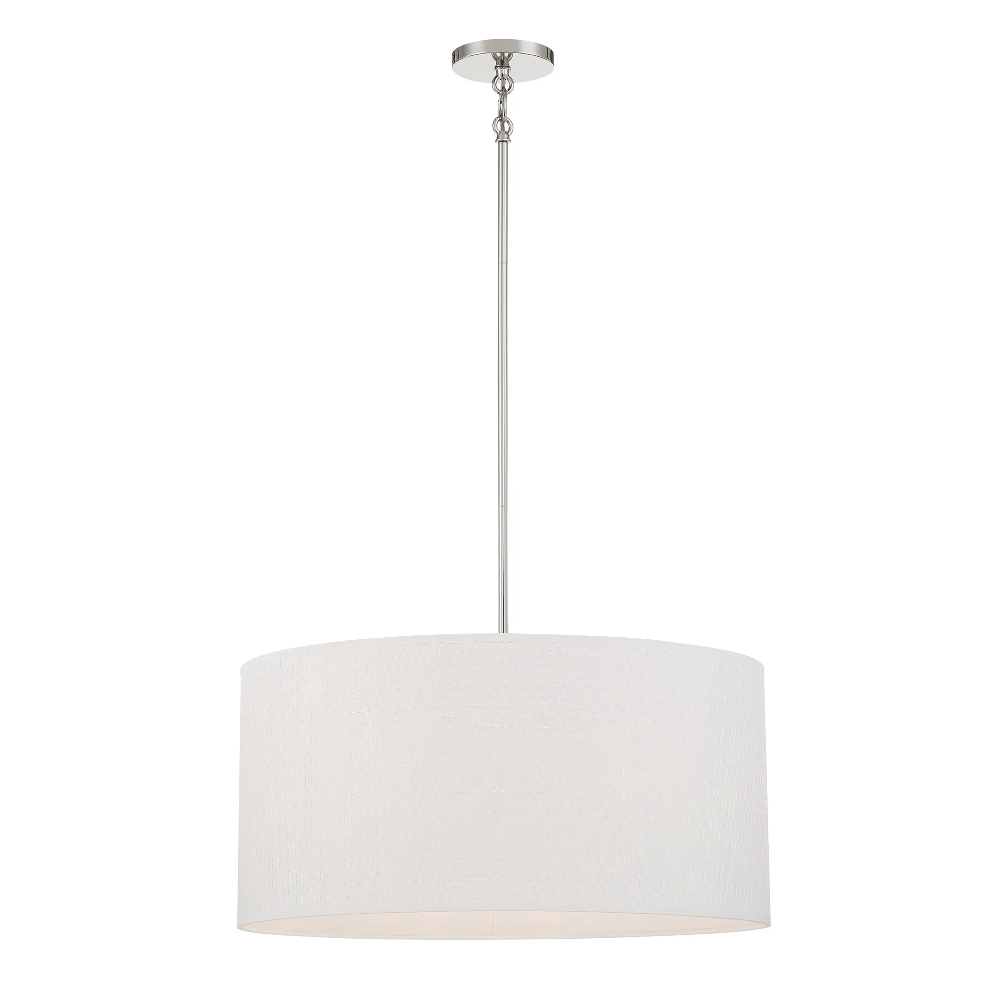 Palmetto 6-Light Pendant in Polished Nickel