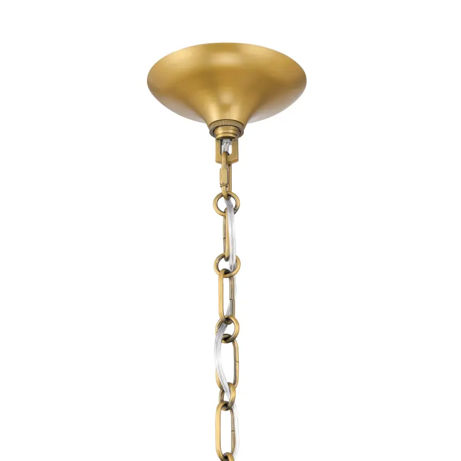 Cedar Lane 12.75" 1-Light Pendant in Legacy Brass - Image 3