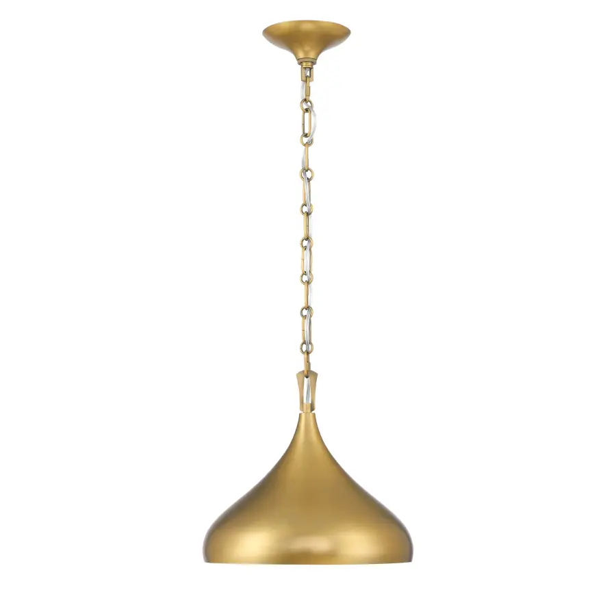 Cedar Lane 12.75" 1-Light Pendant in Legacy Brass - Image 8