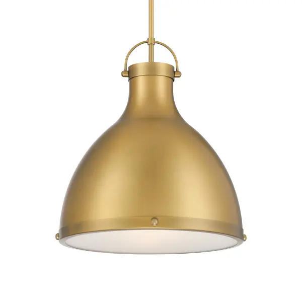Lynk 16.5" 1-Light Pendant in Legacy Brass - Image 1