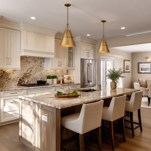 Springfield 12" 1-Light Pendant in Legacy Brass - Image 5