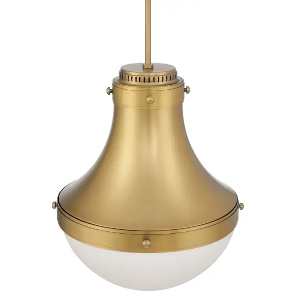 Purelight 16.25" 1-Light Pendant in Legacy Brass - Image 3
